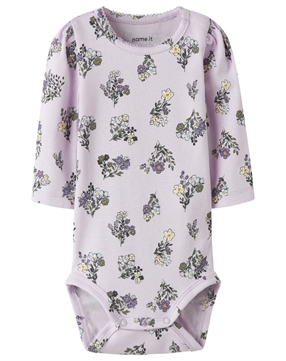 Name It - NBFDoritta Bodystocking - Lavender Fog